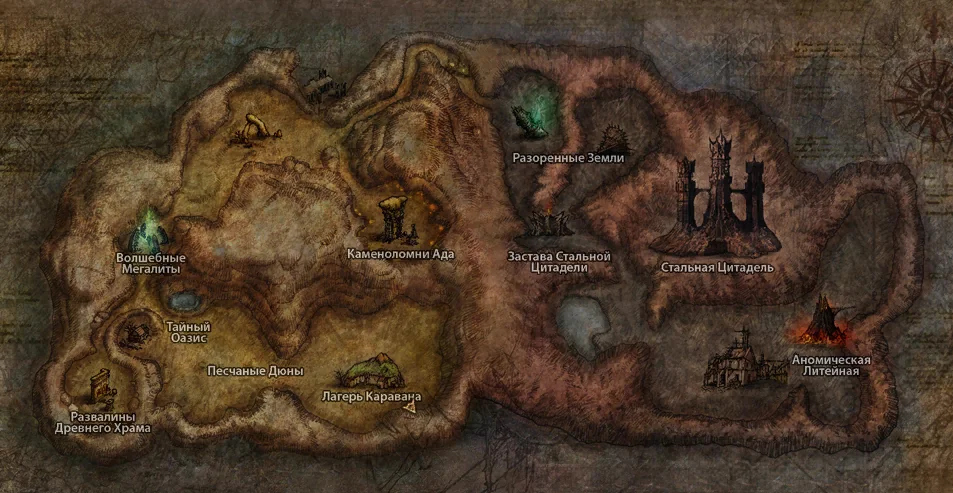 Hellbound Island map